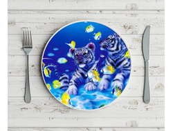 Тарелка год Тигра №11