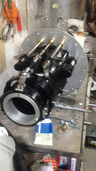 Водометный движитель «ANP» 190/200,  мотор HONDA 215 л.с.