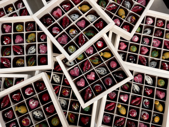 Конфеты из бельгийского шоколада с начинкой 16 конфет Арт 8.324