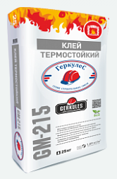 Клей для печей и каминов «Геркулес Термо» 25кг