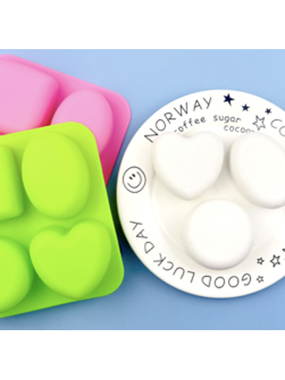 Силиконовая форма для муссовых десертов 17,5*16,5см, 4 ячейки