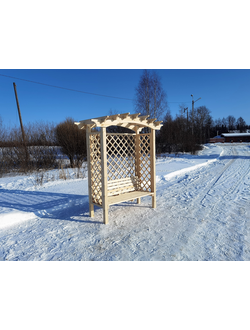 Арки и перголы деревянные садовые - Перголы изготавливается из хвоных ...