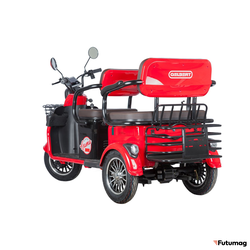 Электротрицикл Rutrike Gelbert Kappa 48V/60V 650Вт красный