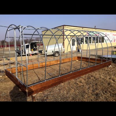 Фундамент из доски 40*150*4000 АНТИСЕПТИК  (цвет - палисандр)