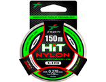 Леска INTECH HIT Nylon 150м, 0,186мм (тест 2,60кг) Япония