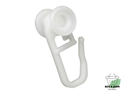 Крючок для штор с роликом (100шт)