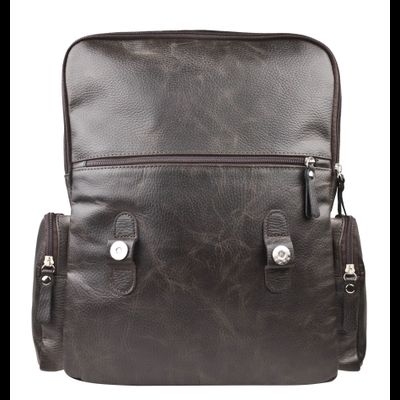 Кожаный рюкзак Santerno brown (арт. 3007-04)