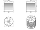 Емкость для воды K-3000 размеры