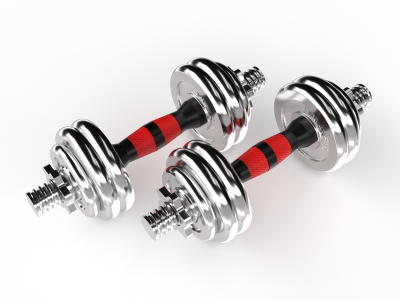 Набор гантелей UNIXFIT в кейсе 20kg