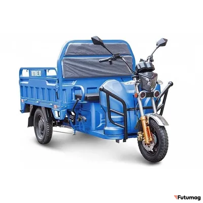 Грузовой электротрицикл Rutrike Дукат 1500 60V1000W синий