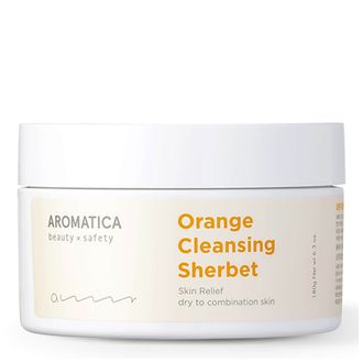 Очищающий щербет Aromatica Orange Cleansing Sherbet