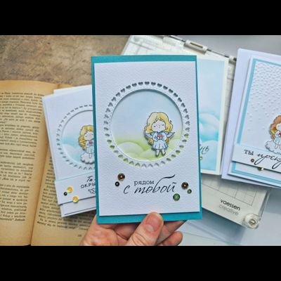 ФП штамп &quot;Ангел с сердцем&quot;