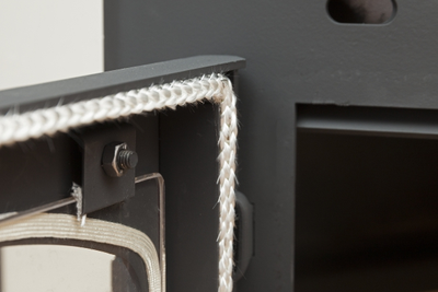 Печь-камин Бавария угловая с плитой, Экокамин (Россия)