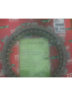 Фрикционные диски комплект TRW MCC438-8 для мотоциклов Yamaha FJ 1100/1200, XJR 1200/1300
