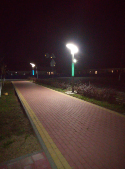 Светильник парковый Стрит-25 с опорой