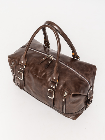 Кожаная дорожная сумка Ravenna Premium brown (арт. 4047-52)