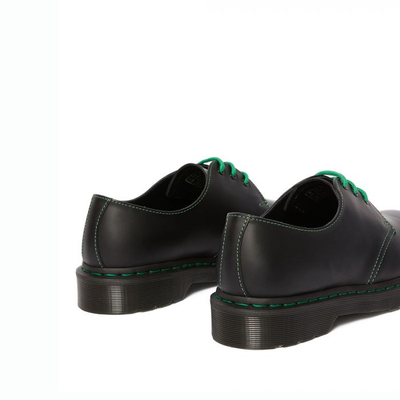 Полуботинки Dr. Martens 1461 Contrast Stitch черные мужские