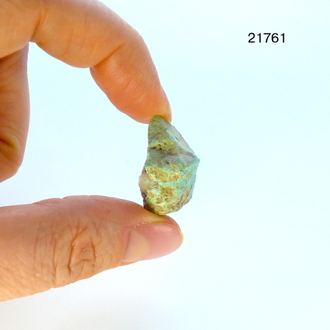 Бирюза натуральная (необработанная) Казахстан арт.21761: 5,2г - 23*17*13мм