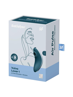 4018591 Вакуумно-волновой клиторальный вибростимулятор Vulva Lover 1 (blue)