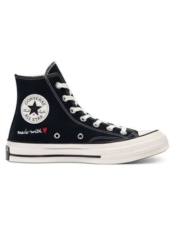 Кеды Converse Chuck Taylor 70 Made with Love (Valentine's day) черные высокие 171118C