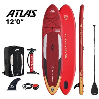 SUP BOARD НАДУВНОЙ AQUA MARINA Atlas С ВЕСЛОМ 12'0, S22