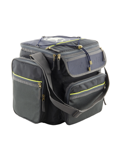 Термо-сумка С-20С с карманами (цвет: синий разм: 40х32х35 см)