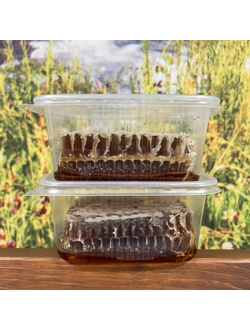 Мед сотовый в рамке на развес 1 кг