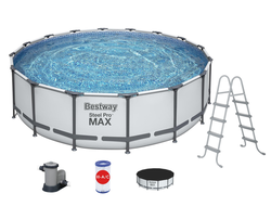 Каркасный бассейн Bestway Steel Pro Max 488х122 см (5612Z)