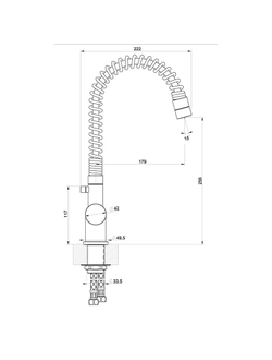 Смеситель Reginox LENA К750К chrome