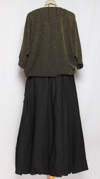 ДЖЕМПЕР  "ЛЮРЕКС ТОНКИЙ" вискоза золото, серебро, синий, черный р.48-62