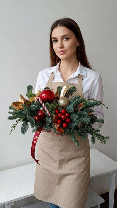 Новогодняя композиция № 1118