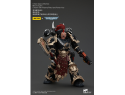 Избранный Черного Легиона (Warhammer 40k) - КОЛЛЕКЦИОННАЯ ФИГУРКА 1/18 Black Legion Chosen with Plasma Pistol and Power Axe (JT00959) - JOYTOY