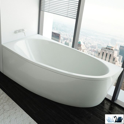 Ванна Azario Kapris 160x90 см AV.0002160, акриловая, левая асимметричной формы