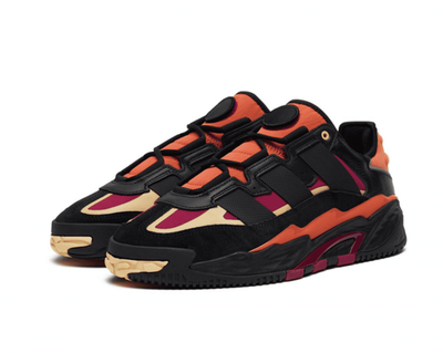 Adidas Niteball Black Power (Черные с красным) новые