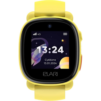 Смарт-часы детские Elari Kidphone 4G Lite Желтые