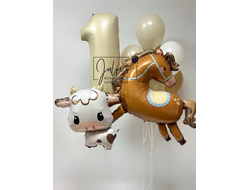 Комплект шаров для девочек №46