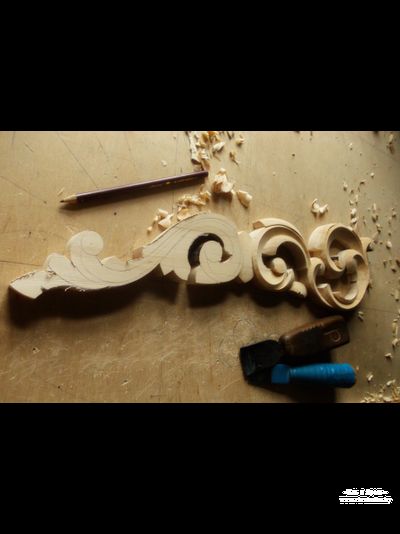 Резной декор ручная работа