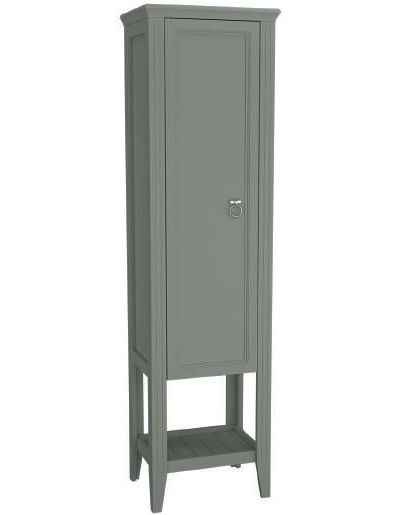 Пенал Vitra Valarte 55 см левосторонний, цвет серый матовый, 62241