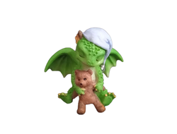 Дракон с мишкой  символ года 2024