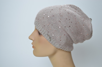 Итальянская шапка пыльная роза