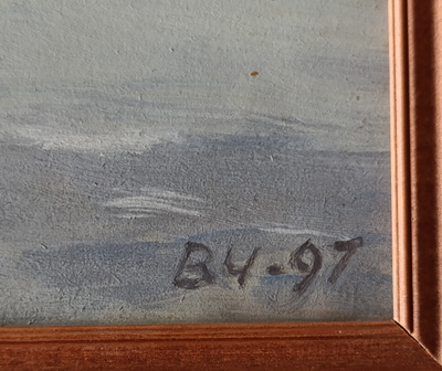 "Храм у Машука" картон масло Чепурко В.А. 2003 год