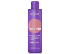 Concept NEXT LEVEL BLOND Кондиционер для нейтрализации желтизны с пептидным комплексом Розовое золото, 300