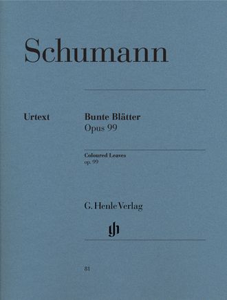 Schumann Coloured Leaves (Bunte Blatter) op. 99