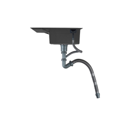 Мойка 65*48 мм, НАНО- ЧЁРНЫЙ, правая AVIVA