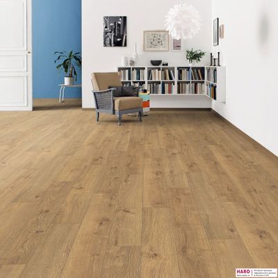 Ламинат Haro Tritty 100 Дуб Портлэнд Натур 533123 32 класс толщина 8 мм с фаской 1.98 м2