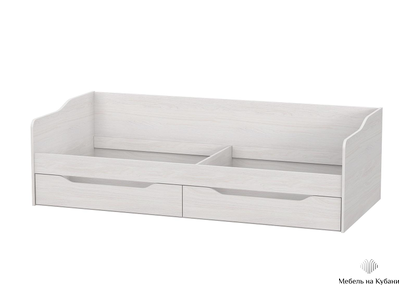 КР 1 Кровать Ясень Анкор Светлый (без основания)