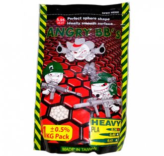 Шарики ANGRY BBs® 0,43 (белые, 1кг. пакет) AG-043
