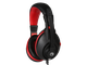 Игровые наушники с микрофоном Marvo H8321P, проводные, 2 метра, черно-красные