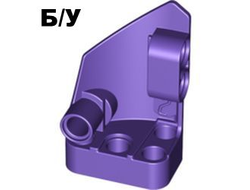 ! Б/У - Technic, Panel Fairing # 2 Small Smooth Short, Side B, Dark Purple (87086 / 6185608) - Б/У