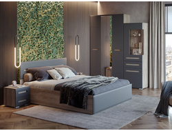 СПАЛЬНАЯ НАОМИ (графит), 6 предметов